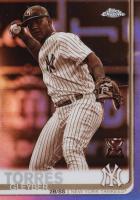 2019 Topps Chrome #86 Gleyber Torres Sepia Refractor Baseball Card