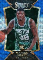 2014 Panini Select #83 Marcus Smart Blue/Silver Prizm Basketball Card