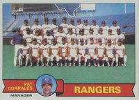 1979 Topps #499 Texas Rangers Team Baseball Card