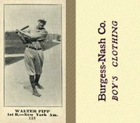 1916 Burgess-Nash Co. #138 Walter Pipp Baseball Card