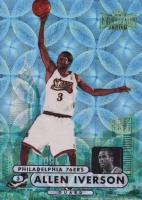 1997 Metal Universe Championship #26 Allen Iverson Precious Metal Gems Basketball Card