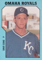 1985 TCMA Omaha Royals #25 Dave Cone Baseball Card