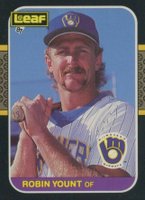 1987 Leaf #67 Robin Yount Baseball Card