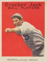 1914 Cracker Jack #15 Reb Russell Baseball Card