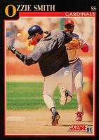 1991 Score #825 Ozzie Smith Baseball Card