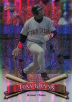 1998 Finest #90 Tony Gwynn Refractor Baseball Card