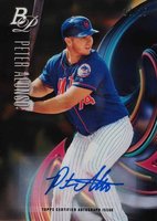 2018 Bowman Platinum Top Prospects #15 Pete Alonso Autograph-Orange Baseball Card