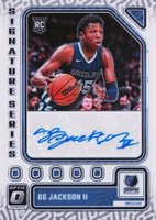 2023 Panini Donruss Optic Signature Series #SSGGJ GG Jackson II Basketball Card