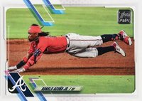 2021 Topps #263 Ronald Acuna Jr. Baseball Card