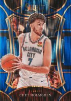 2023 Panini Select #360 Chet Holmgren Blue Flash Basketball Card