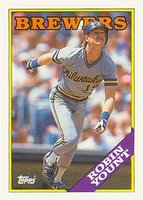 1988 Topps #165 Robin Yount Baseball Card