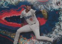 2025 Bowman Crystallized #BWC9 Roki Sasaki Baseball Card
