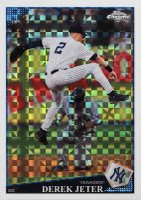 2009 Topps Chrome #98 Derek Jeter Xfractor Baseball Card
