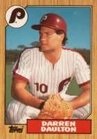 1987 Topps Tiffany #636 Darren Daulton Baseball Card