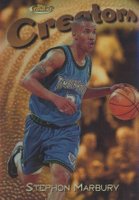 1997 Finest #324 Stephon Marbury Refractor Basketball Card