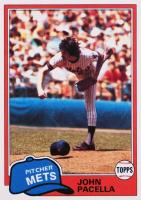 1981 Topps #414 John Pacella Double print Baseball Card