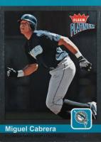 2004 Fleer Platinum #140 Miguel Cabrera Platinum Finish Baseball Card