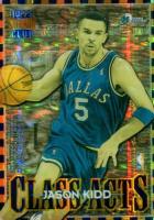 1996 Stadium Club Class Acts #CA6 Shareef Abdur-Rahim/Jason Kidd Atomic Refractor Basketball Card