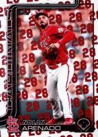 2025 Topps #101 Nolan Arenado Player Number Variation Baseball Card