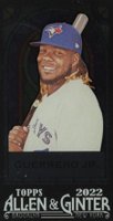 2022 Topps Allen & Ginter #363 Vladimir Guerrero Jr. Mini Exclusives-Stained Glass Baseball Card