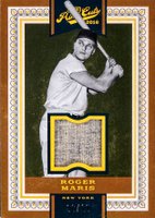 2016 Panini Prime Cuts #101 Roger Maris Relics-Holo Gold Baseball Card