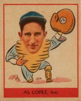 1938 Goudey Heads-Up #257 Al Lopez Baseball Card