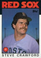 1986 Topps #91 Steve Crawford Baseball Card