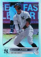 2022 Topps #99 Aaron Judge Rainbow Foil Baseball Card
