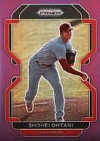 2022 Panini Prizm #41 Shohei Ohtani Purple Prizm Baseball Card