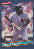 1986 Donruss #65 Chili Davis Baseball Card