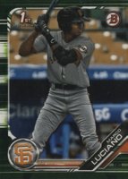 2019 Bowman Paper Prospects #BP82 Marco Luciano Camo Baseball Card