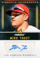 2013 Panini Pinnacle Autograph #MT Mike Trout Baseball Card