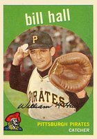 1959 Topps #49 Bill Hall Baseball Card