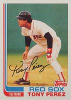 1982 Topps #255 Tony Perez Baseball Card