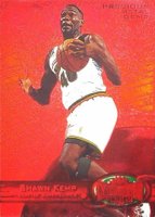 1997 Metal Universe #67 Shawn Kemp Precious Metal Gems Basketball Card