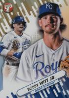 2023 Topps Pristine Fresh Faces #FF1 Bobby Witt Jr. Baseball Card