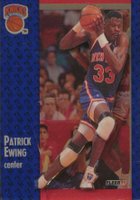 1991 Fleer #136 Patrick Ewing 3-D Wrapper Redemption Basketball Card