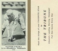 1916 Altoona Tribune #134 Oliver O'Mara Baseball Card