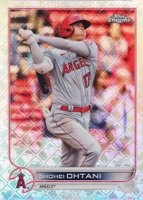2022 Topps Chrome Logofractor Edition #1 Shohei Ohtani Baseball Card