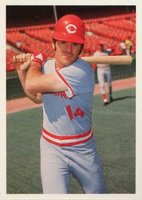 1986 Topps Pete Rose Set #110 Pete Rose Swing Follow Through Baseball Card