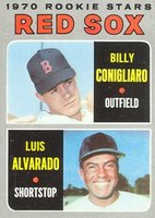 1970 Topps #317 Red Sox Rookies Baseball Card