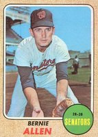 1968 Topps #548 Bernie Allen Baseball Card