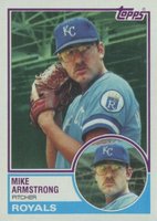 1983 Topps #219 Mike Armstrong Baseball Card