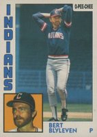 1984 O-Pee-Chee #126 Bert Blyleven Baseball Card