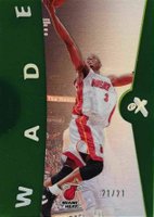 2006 Fleer E-X #21 Dwyane Wade Essential Credentials Now Basketball Card
