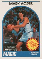1989 Hoops #307 Mark Acres Basketball Card