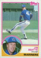 1983 Topps #675 Jim Beattie Baseball Card