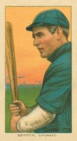 1909 White Borders Ghosts, Miscuts, Proofs, Blank Backs & Oddities #195 Clark Griffith Batting Baseball Card