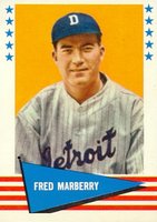 1961 Fleer #125 Fred Marberry Baseball Card