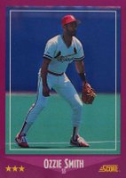 1988 Score #12 Ozzie Smith Baseball Card